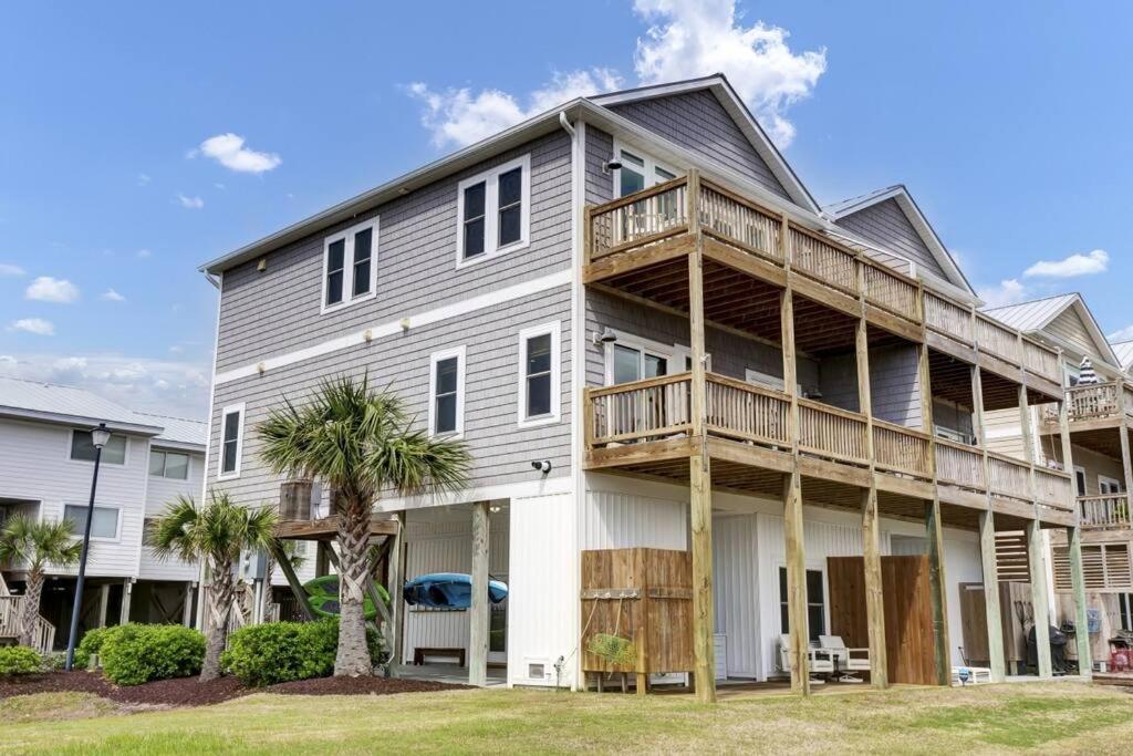 Waterfront*Steps To Beach*Boat Launch*Kayaks*Pools Vila Topsail Beach Exterior foto