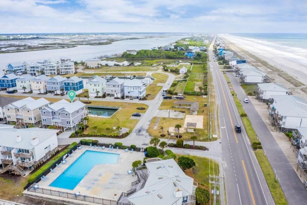 Waterfront*Steps To Beach*Boat Launch*Kayaks*Pools Vila Topsail Beach Exterior foto