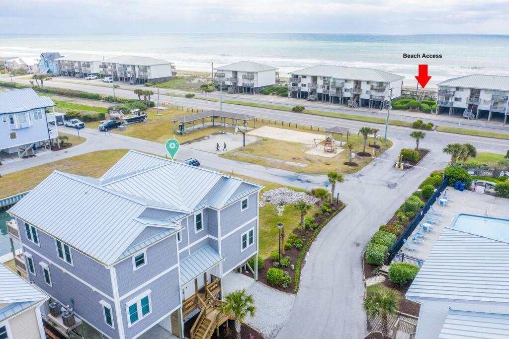 Waterfront*Steps To Beach*Boat Launch*Kayaks*Pools Vila Topsail Beach Exterior foto